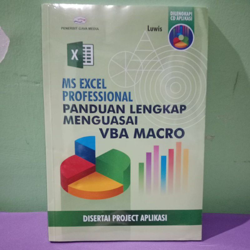 Jual Ms Excel Profesional Panduan Lengkap Menguasai Vba Macro Shopee