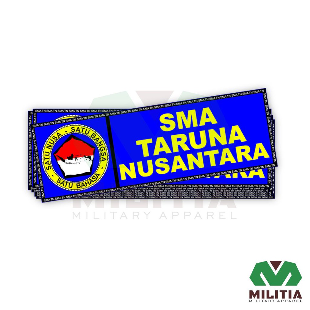 Jual Stiker Vynil Sma Taruna Nusantara Tn Shopee Indonesia