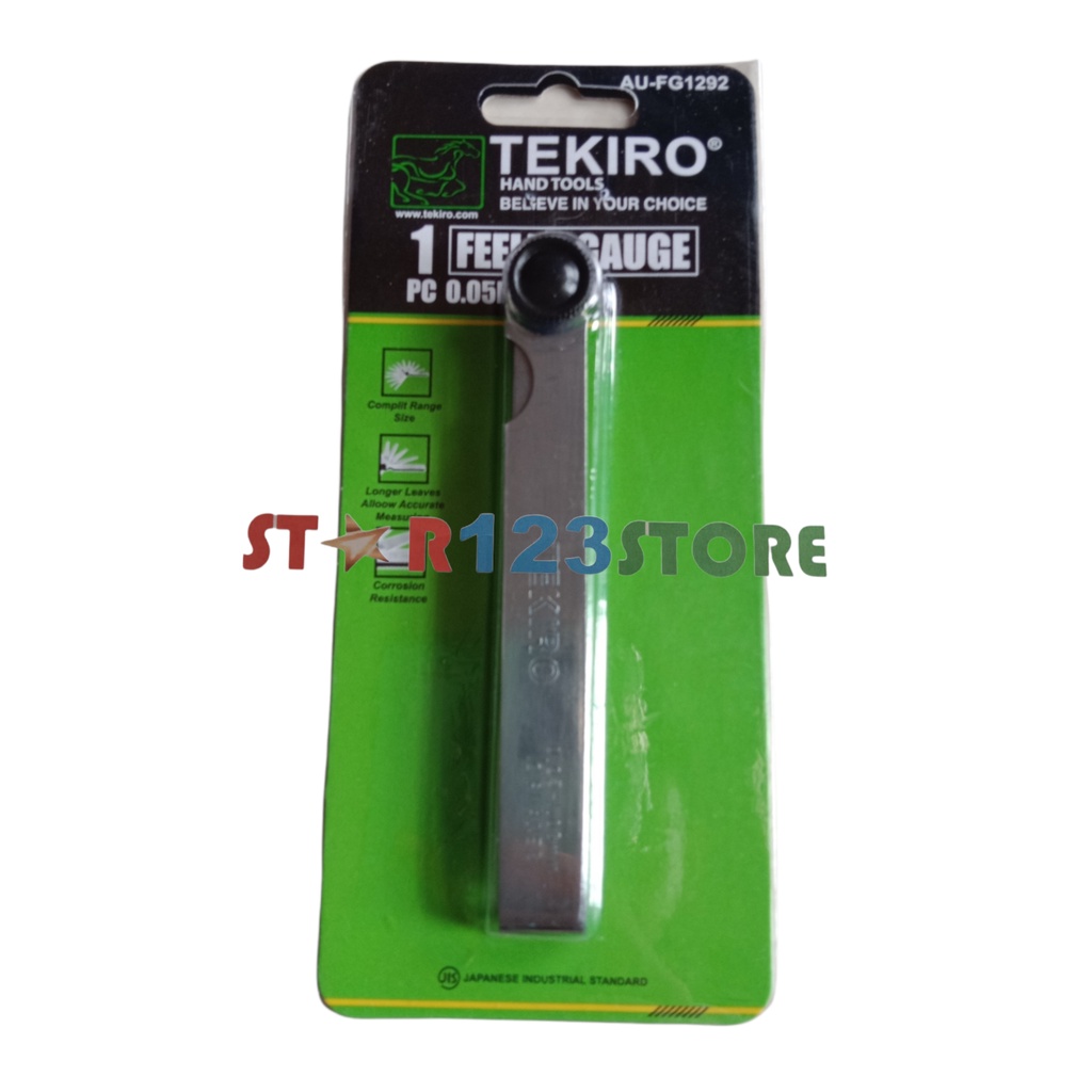 Jual Tekiro Feeler Gauge Blades Mm Stel Klep Fuller