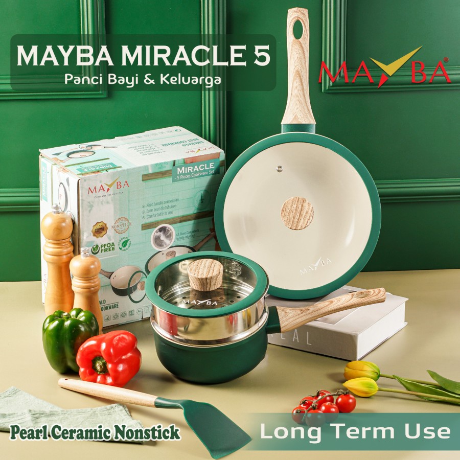 Jual Mayba Miracle Pcs Bonus Steamer Ready Stok Panci Set Bayi