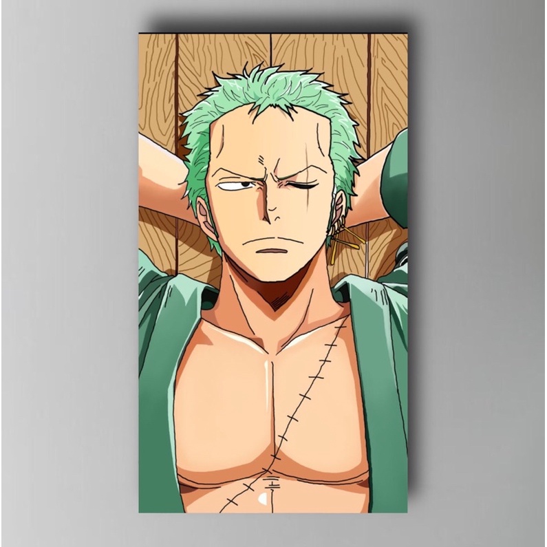 Jual HINATA Poster Kayu Anime Onepiece Pajangan Hiasan Dinding RORONOA