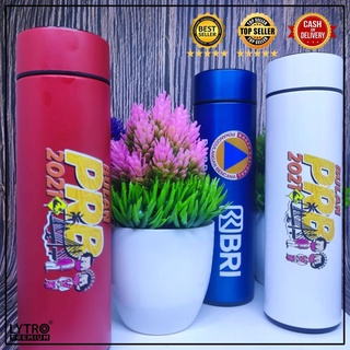 Jual Tumbler Sakura Smart LED Print Custom Termos Botol Minum