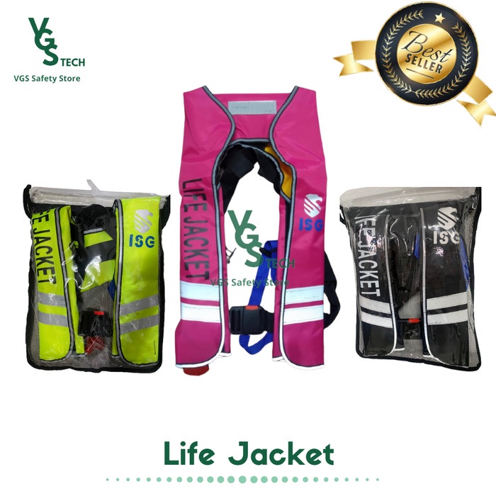 Jual Automatoc Life Jacket Co Jaket Pelampung Life Vest Rompi