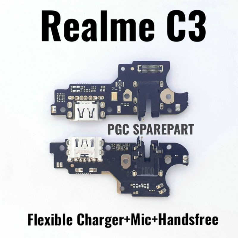 Jual Original Flexible Connector Charger Mic Handsfree Realme C