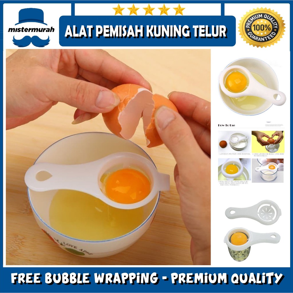 Jual Alat Pemisah Kuning Telur Putih Telor Saringan Sendok Egg