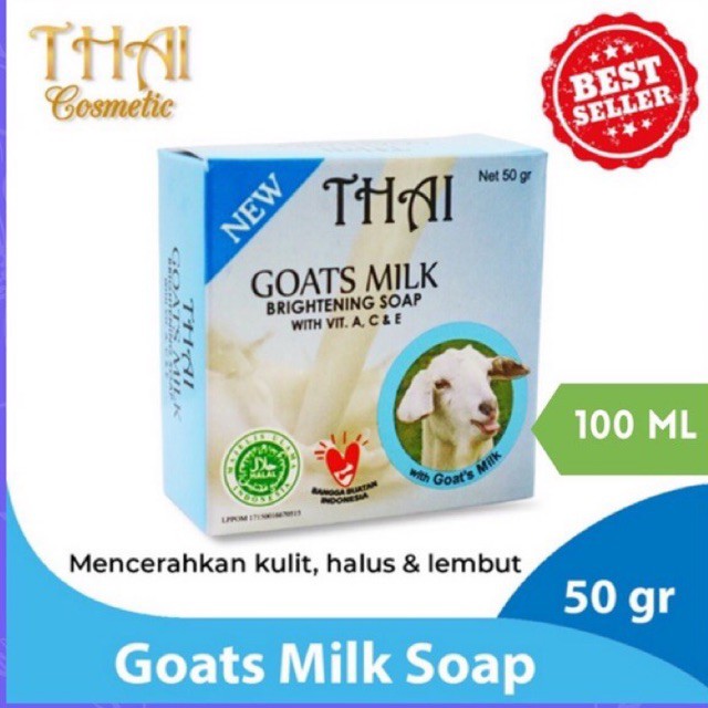 Jual THAI Goats Milk Soap 50gr Sabun Susu Kambing Shopee Indonesia