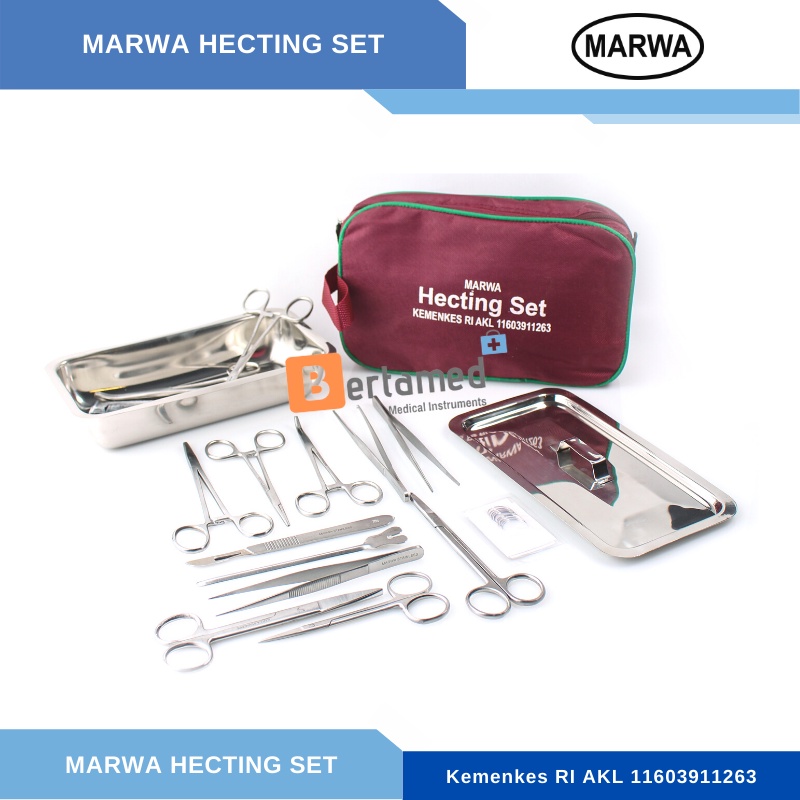 Jual Marwa Hecting Instrument Set Akl Instrumen Set Hecting Shopee