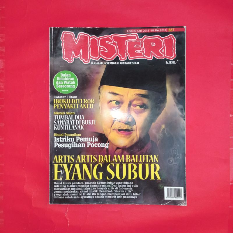 Jual Majalah Misteri Edisi 20 April 04 Mei 2013 No 557 Shopee Indonesia