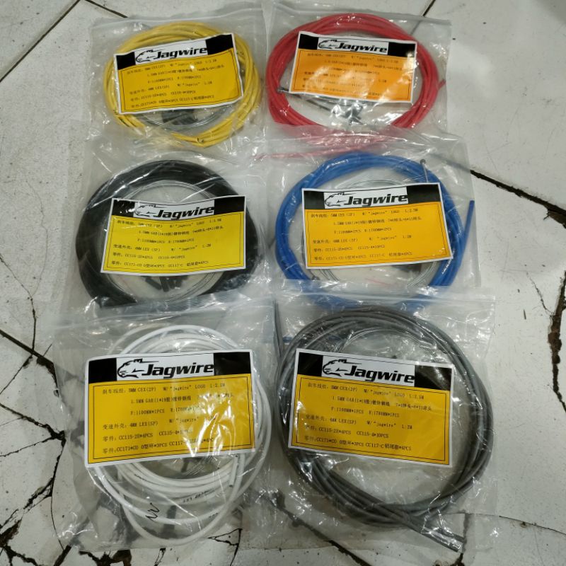 Jual Kabel Shifter Dan Rem Set Sepeda JAGWIRE Set Original Shopee