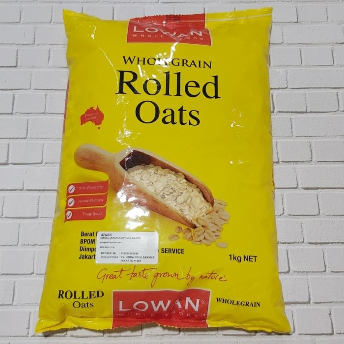 Jual Lowan Rolled Oats Quaker Gandum Shopee Indonesia