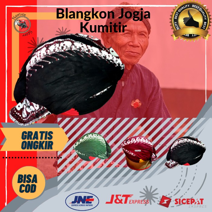 Jual Blangkon Jogja Mataraman Kumitir Belangkon Jawa Lipat Bisa Di