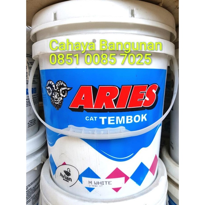 Jual Avian Aries Avitex Cat Tembok Plafon Triplek Warna Pail Pel Kg