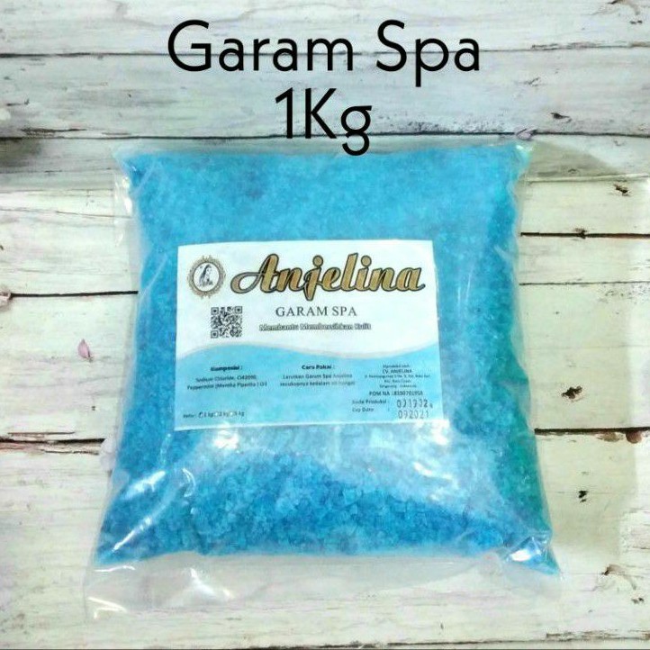 Jual Garam Spa Kg Bath Salt Anjelina Aroma Peppermint Shopee