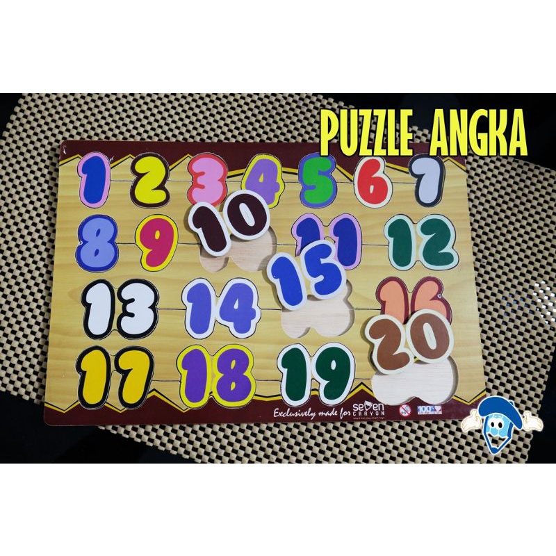 Jual Seven Crayon Lingkar Media Puzzle Edukasi Hijaiyah Huruf Anatomi