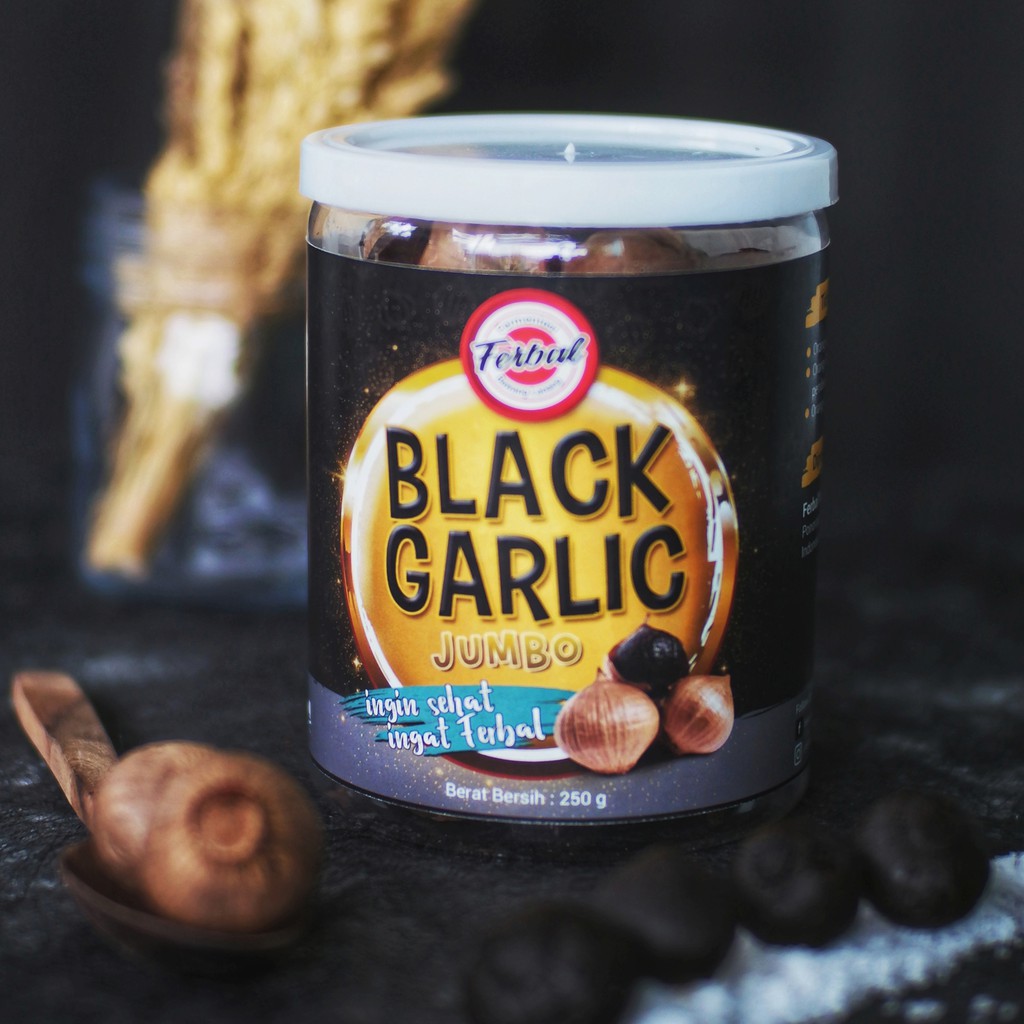 Jual Black Garlic Garlik Bawang Hitam Tunggal Lanang Besar Jumbo Gr