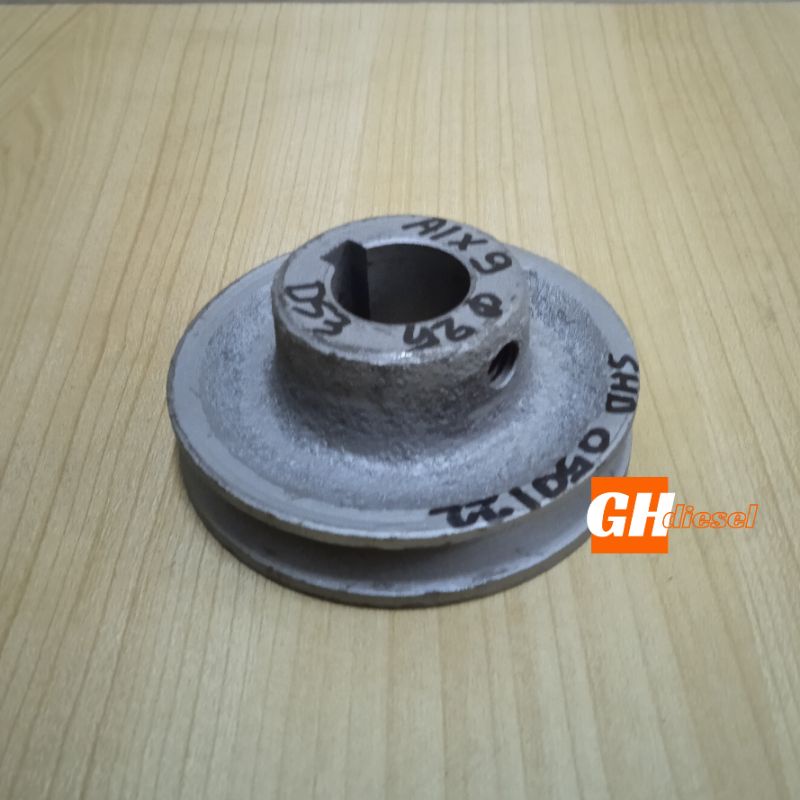 Jual Pulley Pully Puli Jalur Cor A1 X 9 Cm 3 5 Inchi As 25 4 Mm