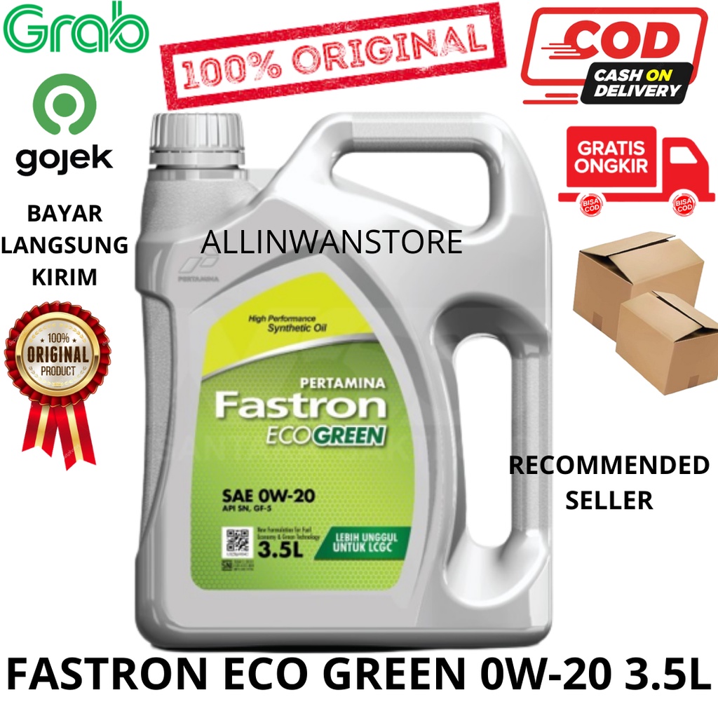 Jual Oli Pertamina Fastron Eco Green W Fastron Ecogreen W