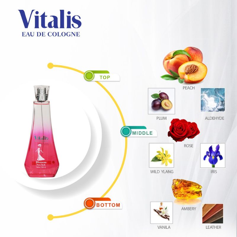 Jual Vitalis Eau De Cologne EDC 100 Ml Shopee Indonesia