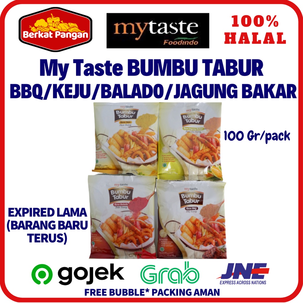 Jual MyTaste Bumbu Tabur Rasa BBQ KEJU BALADO JAGUNG BAKAR My Taste