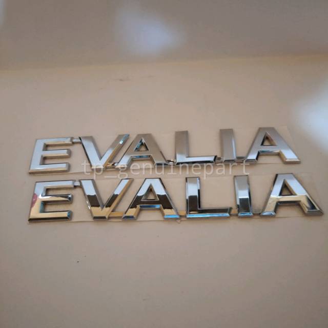 Jual Logo Emblem Tulisan Evalia Nissan Shopee Indonesia