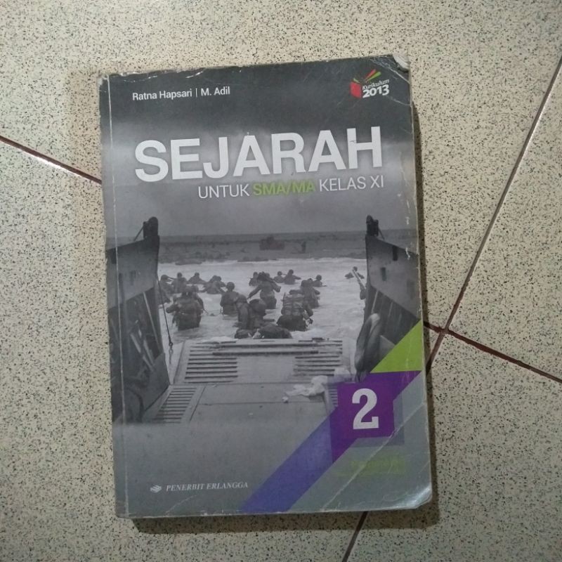 Jual Sejarah Peminatan SMA Kelas 11 2 Edisi Revisi K13 Buku Paket