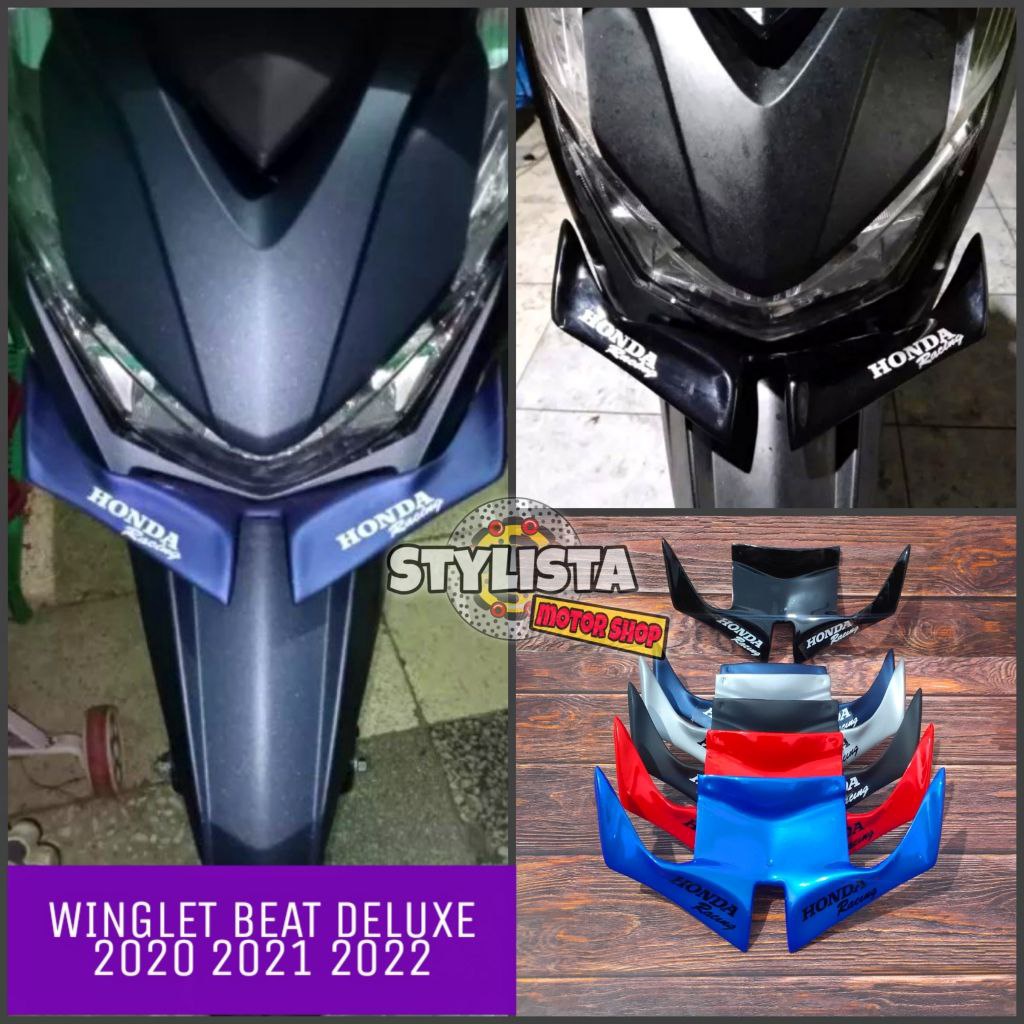 Jual WINGLET BEAT STREET 2020 2021 BEAT DELUXE 2020 2021 2022 BEAT FI