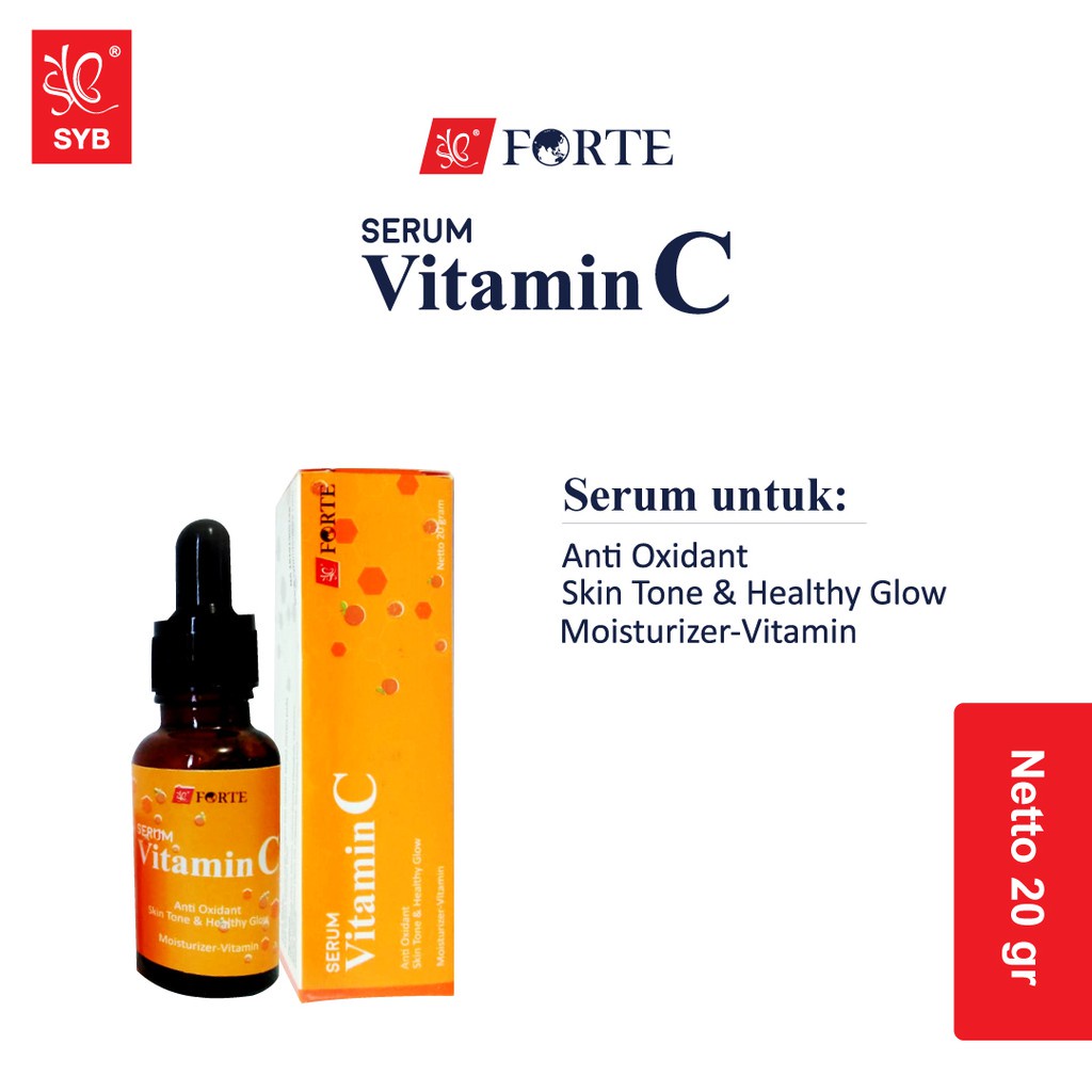 Jual Syb Forte Red Jelly Glow Serum Gold Acne Vitamin C Aloe Collagen