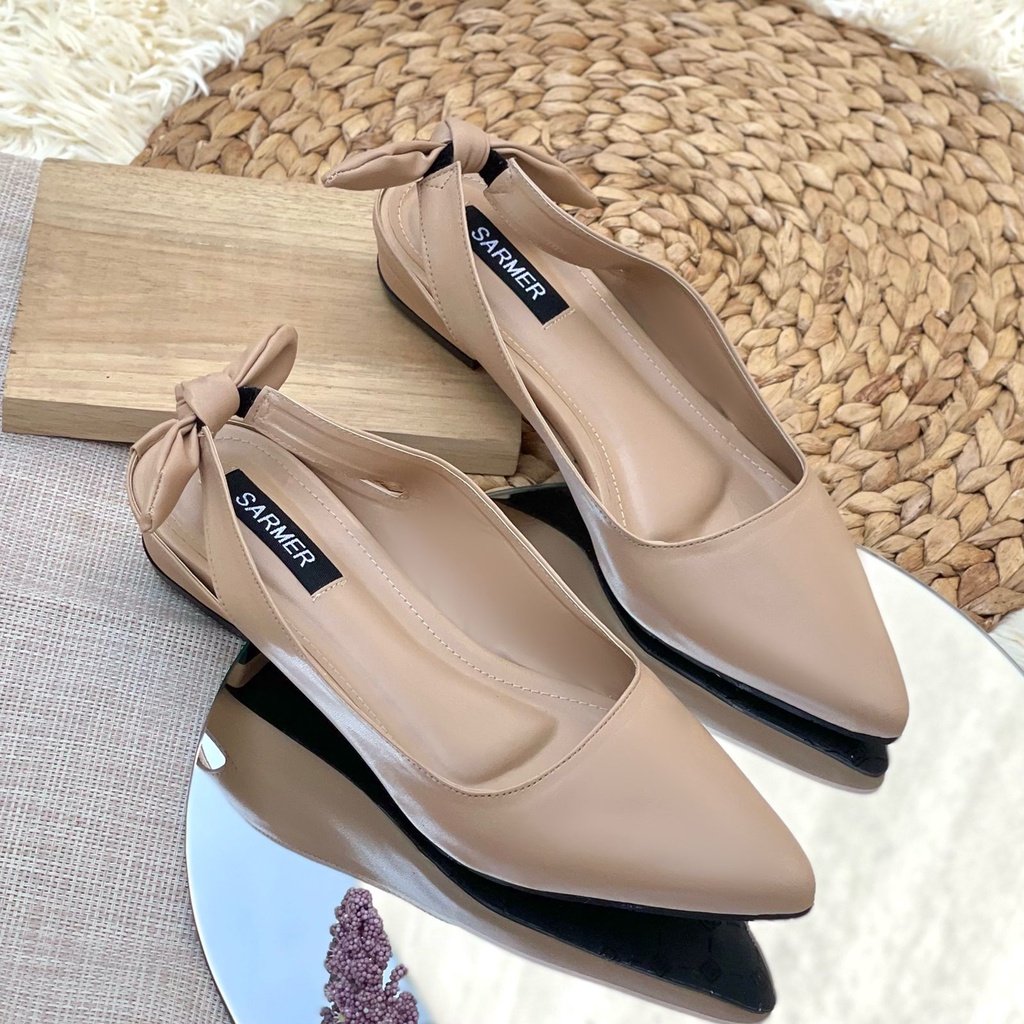 Jual SARMER LUCY HEELS 3CM NUDE Shopee Indonesia