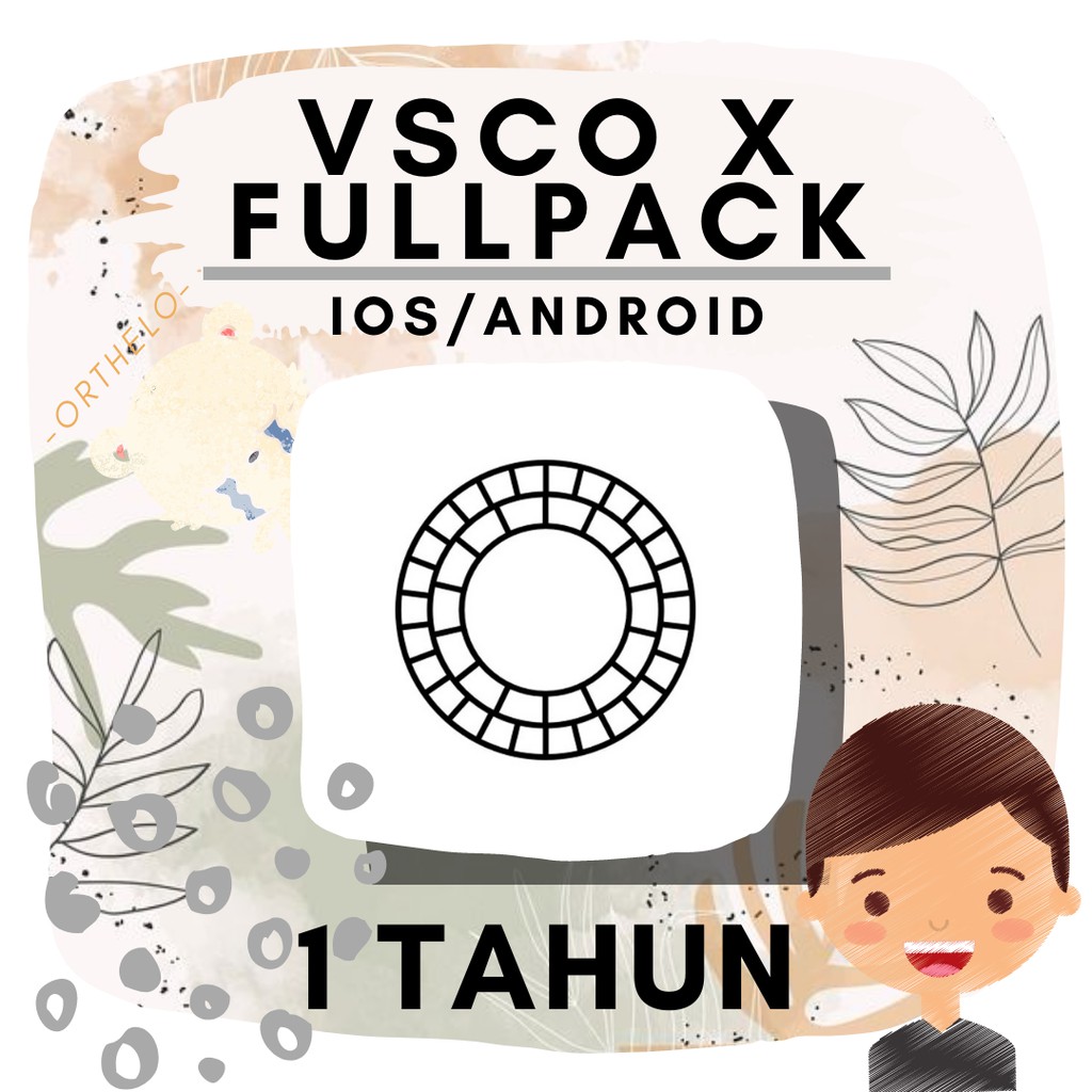 Jual VSCO X FULLPACK 1 TAHUN IOS ANDROID FOTO VIDEO Shopee Indonesia