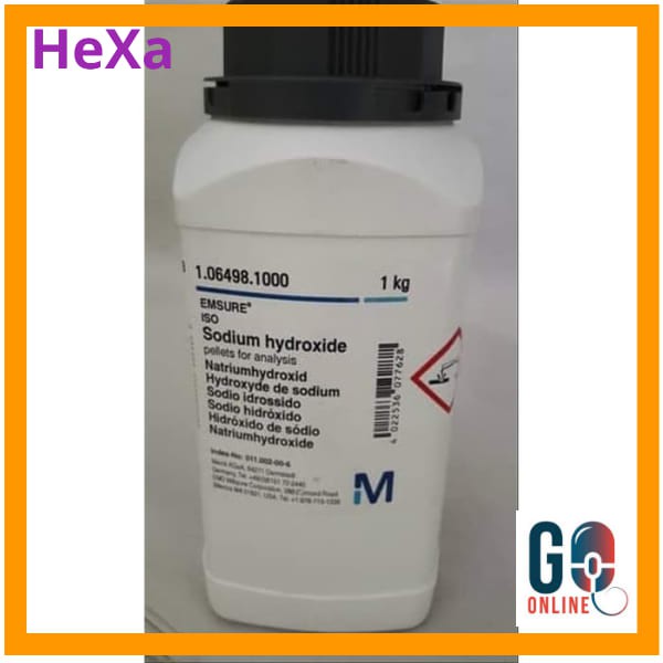 Jual Sodium Hydroxide Natrium Hidroksida NaOH Pro Analis Merck