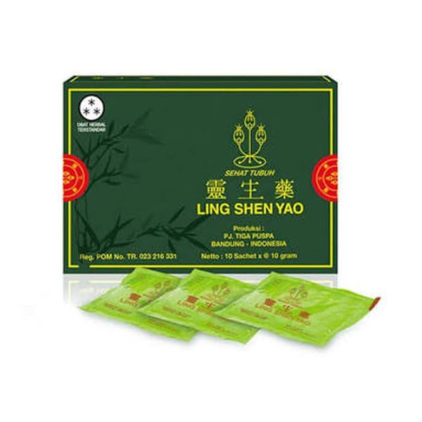 Jual Ling Shen Yao Serbuk Original Obat Jamu Herbal Kanker Kista Mioma