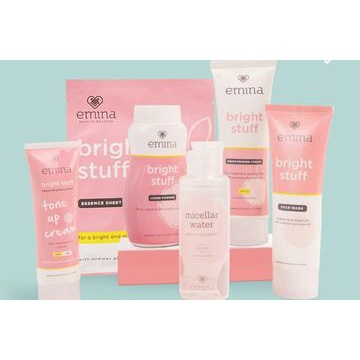 Jual Emina Bright Stuff Series Pencerah Emina Toner Face Wash