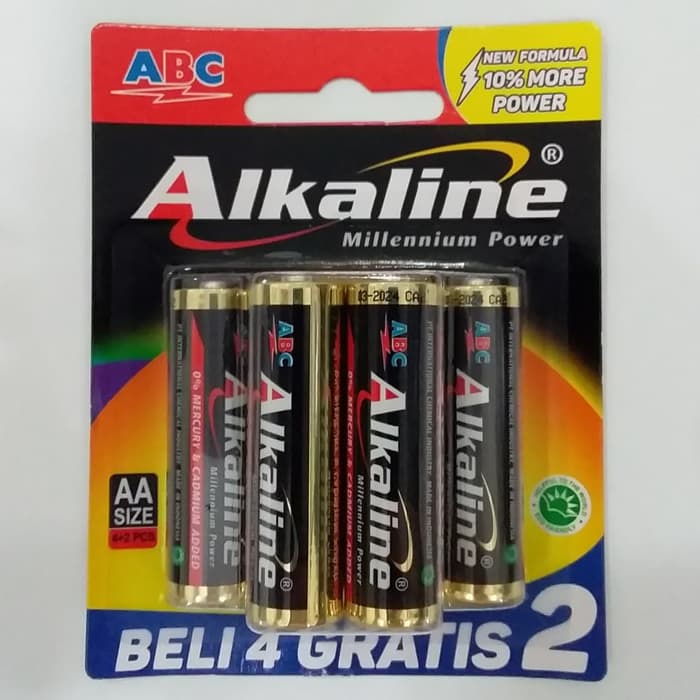 Jual Baterai Abc Alkaline Aa Aaa A A V R D Promo Shopee Indonesia