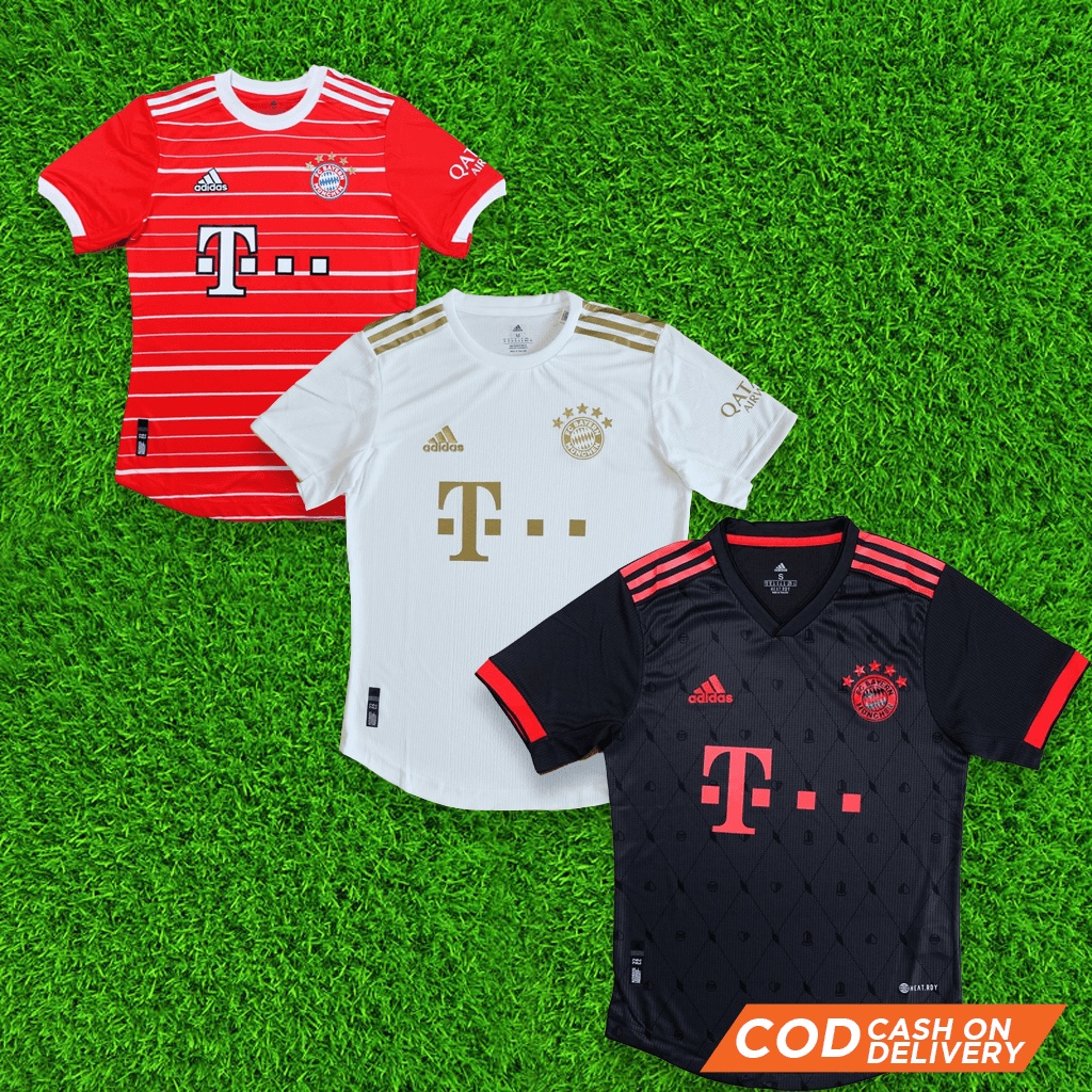 Jual Jersey Bayern Munchen Home Away Rd Player Version