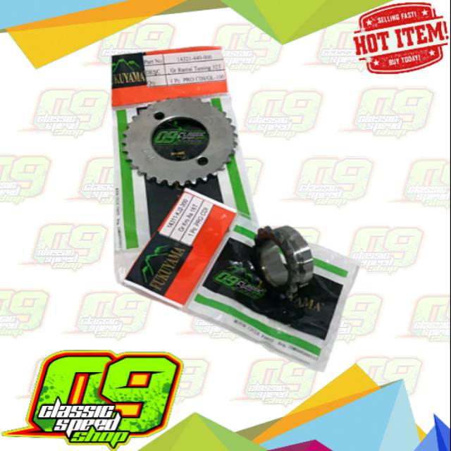 Jual Gigi Gear Ger Sentrik Timing Kamprat Set GL Pro Series Pro Cdi