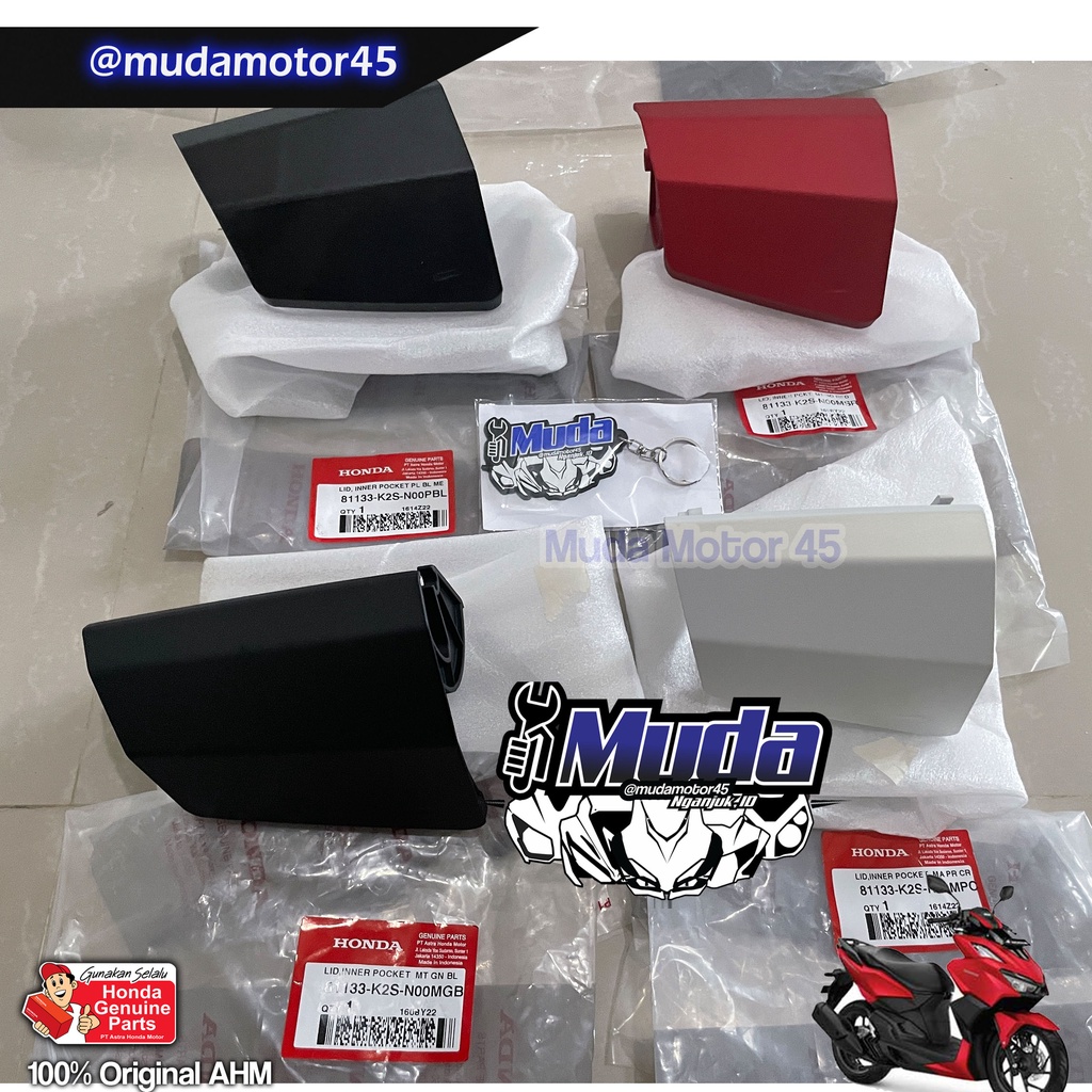 Jual LID INNER POCKET VARIO 160 81133 K2S N00MGB COVER KANTONG BAGASI