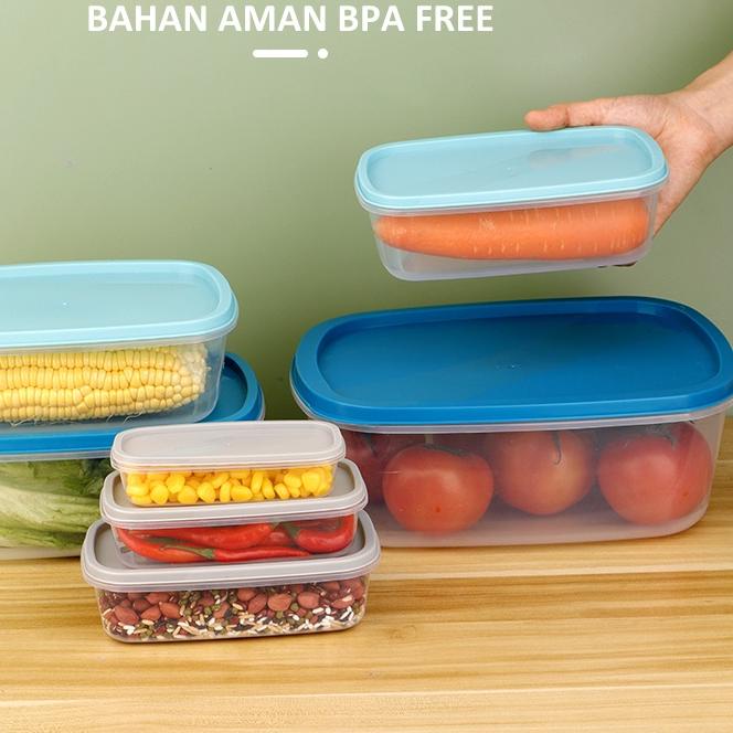 Jual Ecentio Kotak Kontainer Makanan Kulkas Refrigerator Storage Box