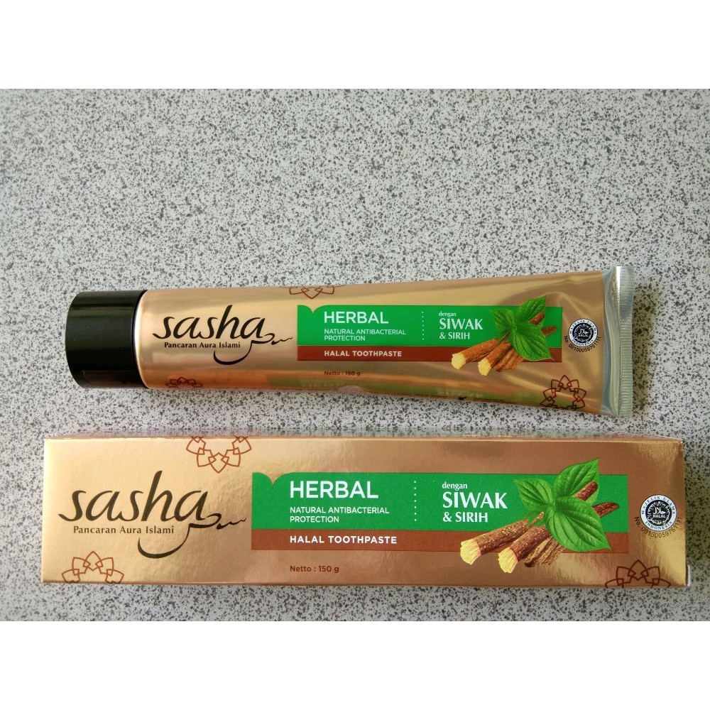 Jual SASHA HERBAL SIWAK SIRIH PASTA GIGI Shopee Indonesia