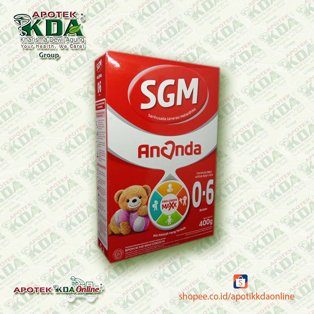 Jual Susu Sgm Ananda Pro Gress Maxx Bulan Gram Sgm Ananda