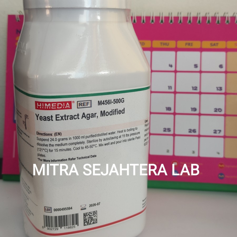 Jual Yeast Extract Agar Modified Himedia 500g M456I Media Mikro YEA