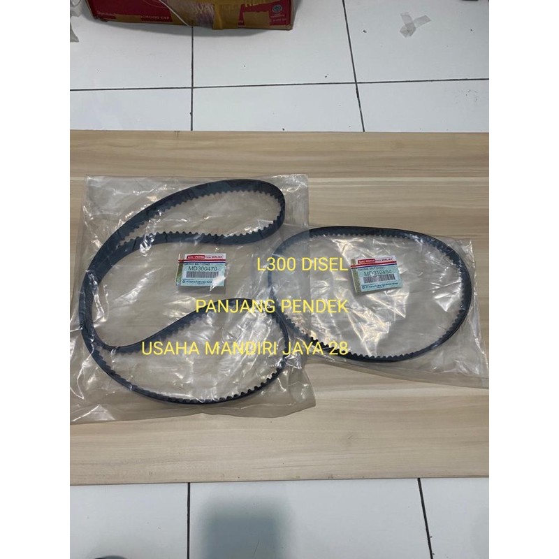 Jual TIMING BELT 1SET PANJANG PENDEK MITSUBISHI L300 DISEL Shopee