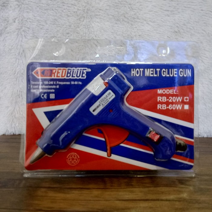 Jual Alat Lem Tembak Kecil 20 Watt Glue Gun RB 20W Shopee Indonesia