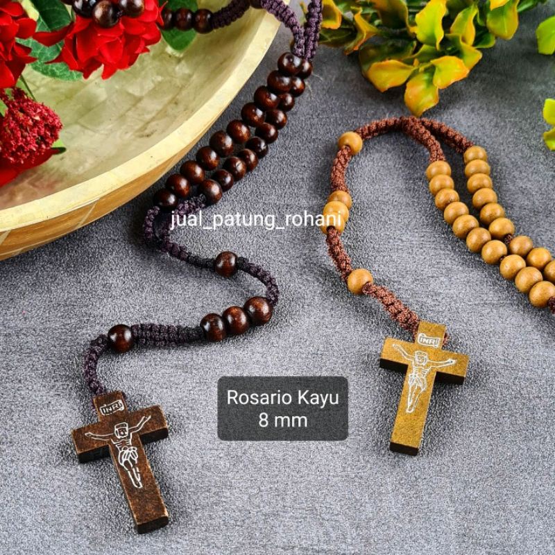 Jual Rosario Tali Kayu Mm Shopee Indonesia