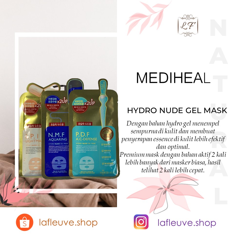 Jual Mediheal Nude Gel Mask Shopee Indonesia