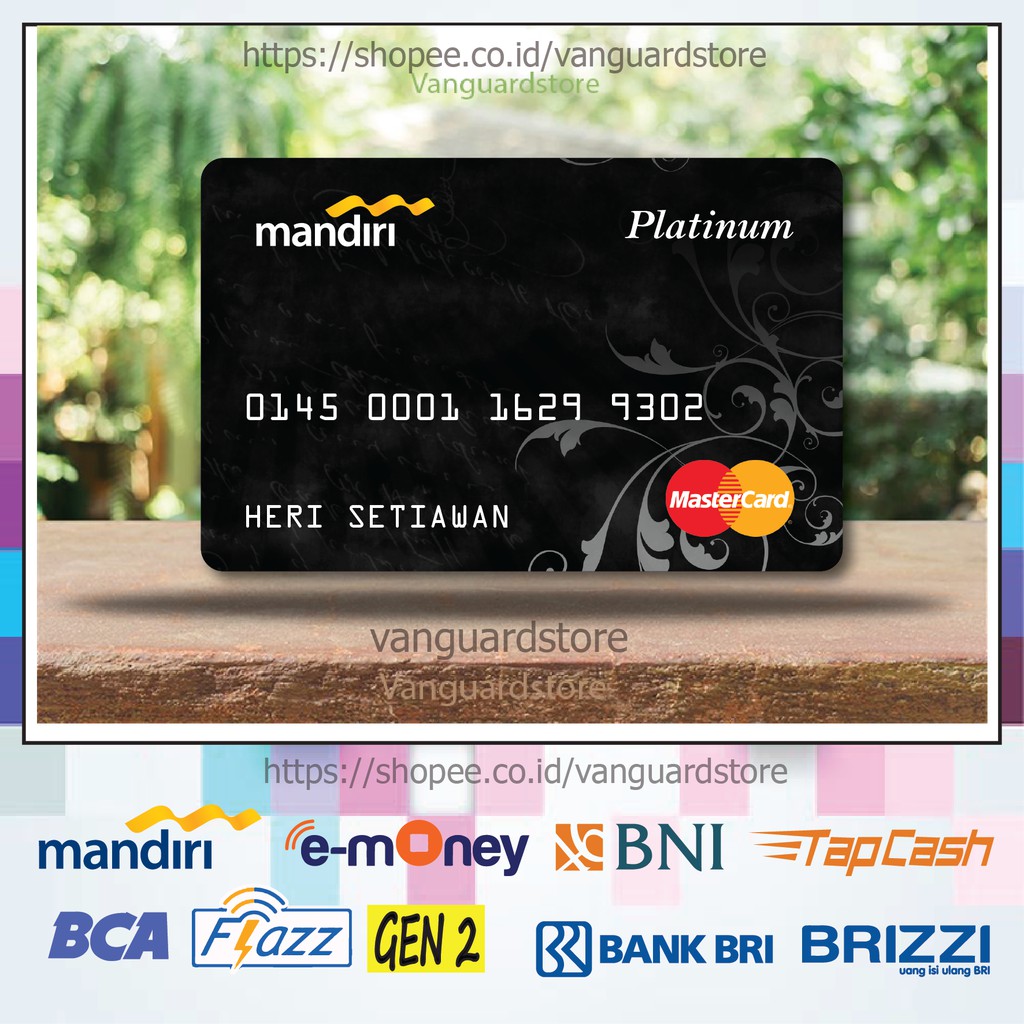 Jual KARTU E MONEY E TOLL DEBIT CARD MANDIRI MASTER PLATINUM 3 EMONEY