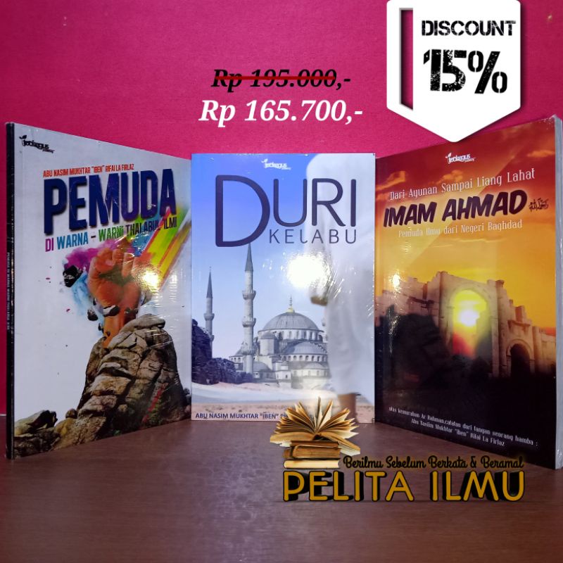 Jual Paket Buku Trilogi Thalabul Ilmi Menggelorakan Kembali Semangat