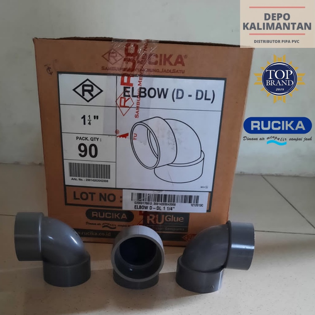 Jual Sambungan Pipa Knee Knie Bengkokan Fitting Elbow 90 Derajat