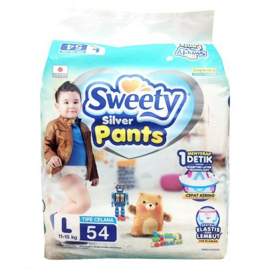 Jual Sweety Silver Fut Pants S66 M60 L54 Xl44 Xxl36 Shopee Indonesia