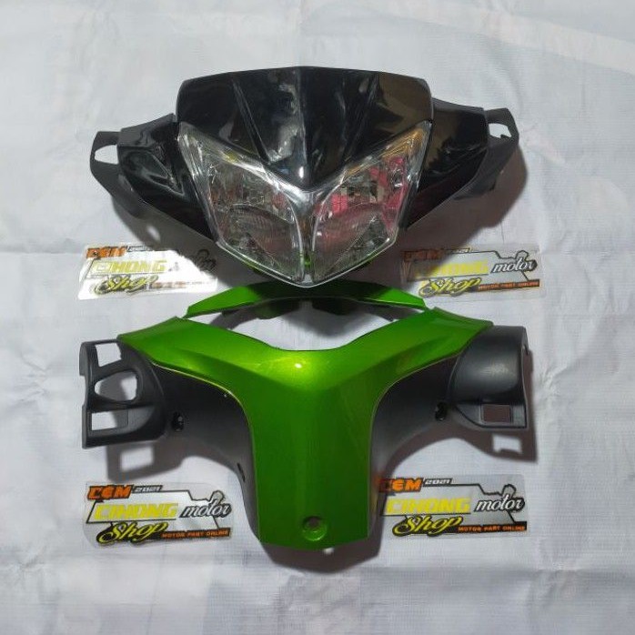 Jual Batok Kepala Depan Belakang Reflektor Lampu Supra X 125 Helm In