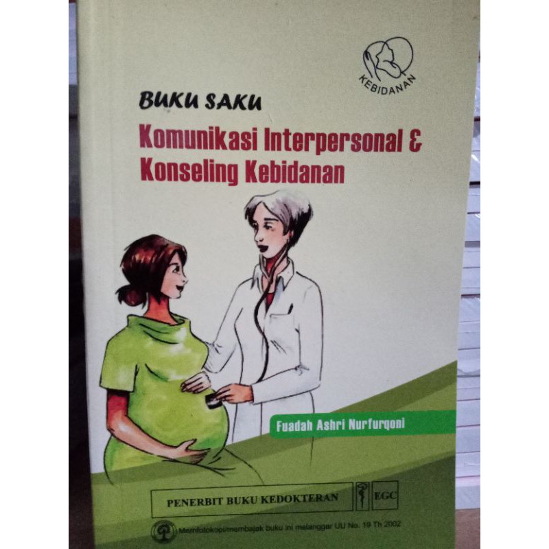 Jual Buku Saku Komunikasi Interpersonal Dan Konseling Kebidanan